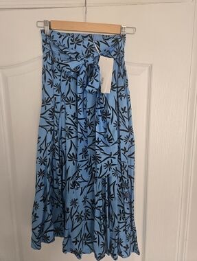 NWT: Munthe Judy Turquoise Skirt